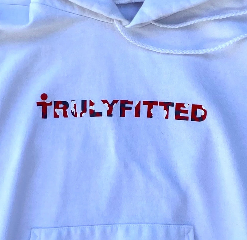 Trulyfitted Hoodie "White"